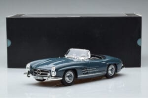 Mercedes 300 SL W198 Roadster Blau Norev 1:18 B66040668 Druckguss — Bild 9 von 9