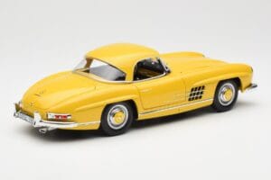 Mercedes 300 SL W198 Roadster Gelb Norev 1:18 B66040669 Druckguss — Bild 3 von 8