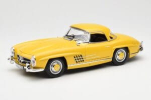 Mercedes 300 SL W198 Roadster Gelb Norev 1:18 B66040669 Druckguss