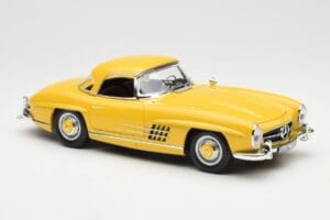 Mercedes 300 SL W198 Roadster Gelb Norev 1:18 B66040669 Druckguss — Bild 6 von 8