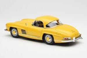 Mercedes 300 SL W198 Roadster Gelb Norev 1:18 B66040669 Druckguss — Bild 7 von 8