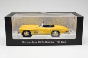 Mercedes 300 SL W198 Roadster Gelb Norev 1:18 B66040669 Druckguss — Bild 8 von 8