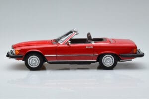 Mercedes 450 SL R107 US-Version Rot Norev 1:18 183729 Druckguss — Bild 5 von 8