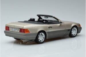 Mercedes 500 SL R129 Smoke Silber Norev 1:18 183719 Druckguss — Bild 3 von 7
