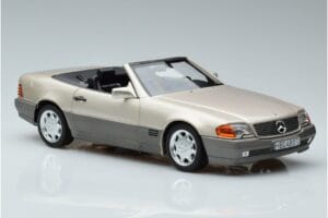 Mercedes 500 SL R129 Smoke Silber Norev 1:18 183719 Druckguss — Bild 5 von 7