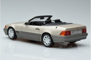 Mercedes 500 SL R129 Smoke Silber Norev 1:18 183719 Druckguss — Bild 6 von 7
