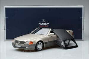 Mercedes 500 SL R129 Smoke Silber Norev 1:18 183719 Druckguss — Bild 7 von 7