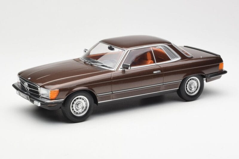 Mercedes 500 SLC C107 Braun KK-Scale 1:18 180851 Druckguss