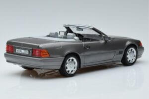 Mercedes 500 SL R129 Grau Metallic Norev 1:18 183715 Druckguss — Bild 3 von 7