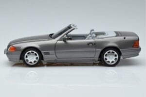 Mercedes 500 SL R129 Grau Metallic Norev 1:18 183715 Druckguss — Bild 4 von 7