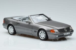 Mercedes 500 SL R129 Grau Metallic Norev 1:18 183715 Druckguss — Bild 5 von 7