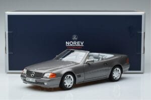 Mercedes 500 SL R129 Grau Metallic Norev 1:18 183715 Druckguss — Bild 7 von 7