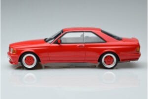 Mercedes 560 SEC W126 Widebody Rot Otto 1:18 OT995 Resin — Bild 3 von 6