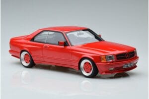 Mercedes 560 SEC W126 Widebody Rot Otto 1:18 OT995 Resin — Bild 4 von 6