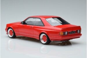 Mercedes 560 SEC W126 Widebody Rot Otto 1:18 OT995 Resin — Bild 5 von 6