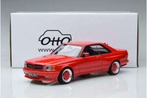 Mercedes 560 SEC W126 Widebody Rot Otto 1:18 OT995 Resin — Bild 6 von 6
