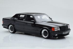 Mercedes 560 SEL AMG W126 Obsidian Schwarz Otto 1:18 OT297 Resin — Bild 4 von 6