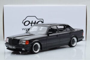 Mercedes 560 SEL AMG W126 Obsidian Schwarz Otto 1:18 OT297 Resin — Bild 6 von 6