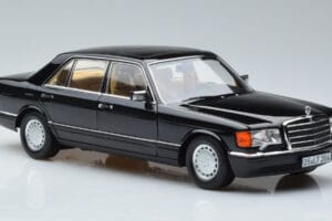 Mercedes 560 SEL W126 Schwarz Norev 1:18 183793 Druckguss — Bild 5 von 7