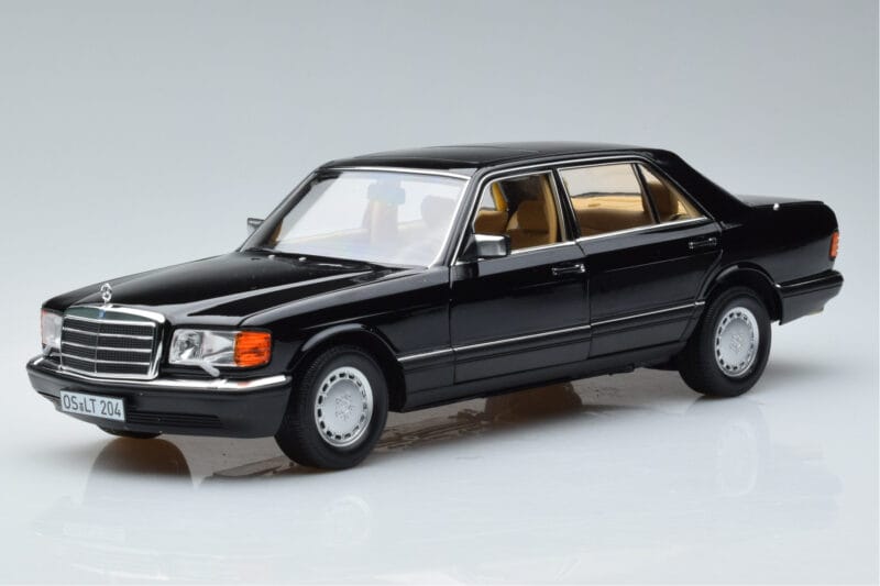 Mercedes 560 SEL W126 Schwarz Norev 1:18 183793 Druckguss