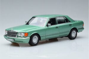 Mercedes 560 SEL W126 Hellgrün Norev 1:18 183469 Druckguss