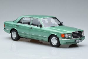 Mercedes 560 SEL W126 Hellgrün Norev 1:18 183469 Druckguss — Bild 5 von 7
