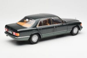 Mercedes 560 SEL W126 Night Grün Metallic Dealer Edition Norev 1:18 B66040626 Druckguss — Bild 3 von 8
