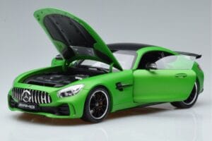 Mercedes AMG GT-R C190 Green Hell Magno Norev 1:18 B66960416 Druckguss — Bild 2 von 7