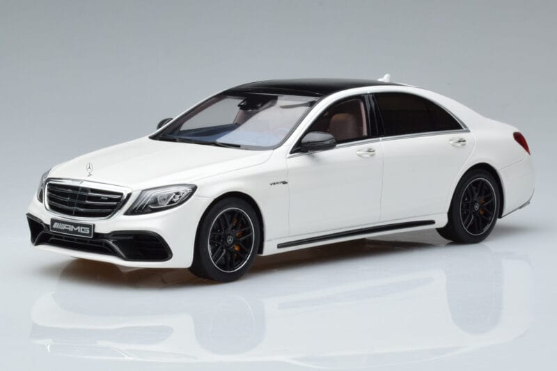 Mercedes AMG S63 W222 Diamond Weiß GT Spirit 1:18 B66965714 Resin