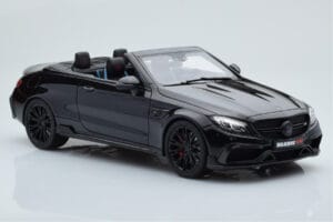 Mercedes Brabus 650 Cabriolet Schwarz GT Spirit 1:18 GT206 Resin — Bild 4 von 6
