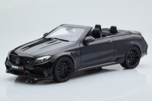 Mercedes Brabus 650 Cabriolet Schwarz GT Spirit 1:18 GT206 Resin