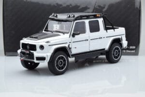 Mercedes Brabus G800 W464 Adventure XLP Polar Weiß Almost Real 1:18 860524 Druckguss — Bild 8 von 8