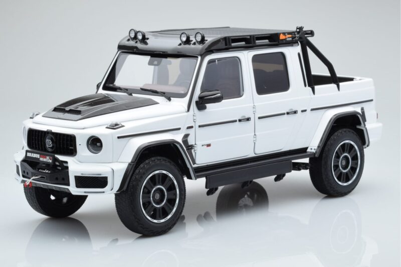 Mercedes Brabus G800 W464 Adventure XLP Polar Weiß Almost Real 1:18 860524 Druckguss