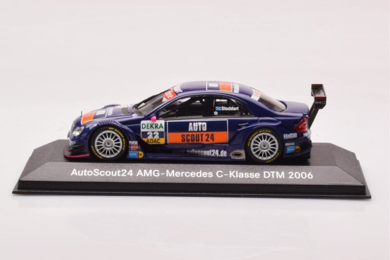 Mercedes C-Class #22 S. Stoddart AutoScout24 DTM 2006 Minichamps 1:43 B66962255 Druckguss