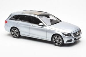 Mercedes C-Class W205 T-Modell Silber Asia Exclusive Norev 1:18 183865 Druckguss — Bild 6 von 8