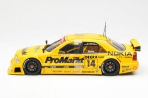 Mercedes C-Class W202 #14 K. Thiim DTM 1994 UT Models 1:18 180943314 Druckguss — Bild 3 von 6