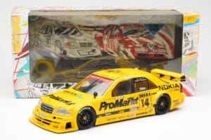 Mercedes C-Class W202 #14 K. Thiim DTM 1994 UT Models 1:18 180943314 Druckguss — Bild 6 von 6