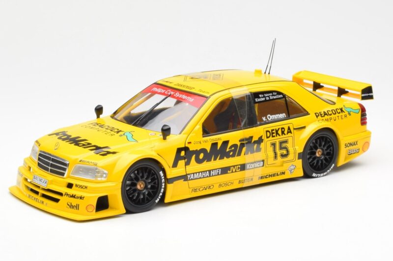 Mercedes C-Class W202 #15 Ommen DTM 1994 UT Models 1:18 180943315 Druckguss