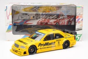 Mercedes C-Class W202 #5 Team Zakspeed Grau DTM 1995 UT Models 1:18 180953305 Druckguss — Bild 6 von 6