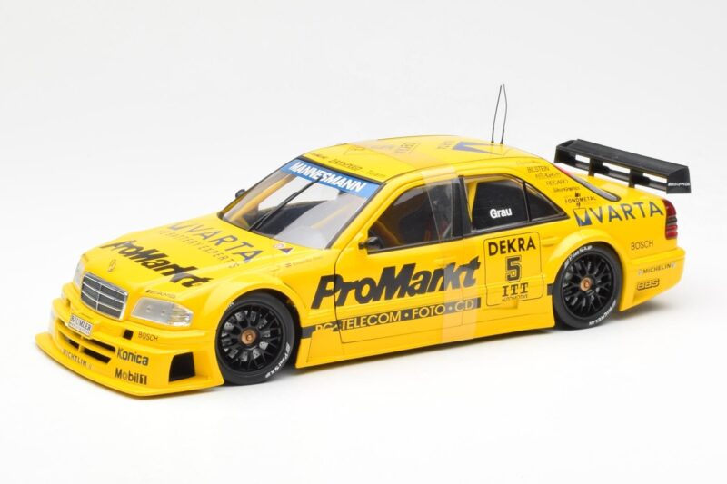 Mercedes C-Class W202 #5 Team Zakspeed Grau DTM 1995 UT Models 1:18 180953305 Druckguss