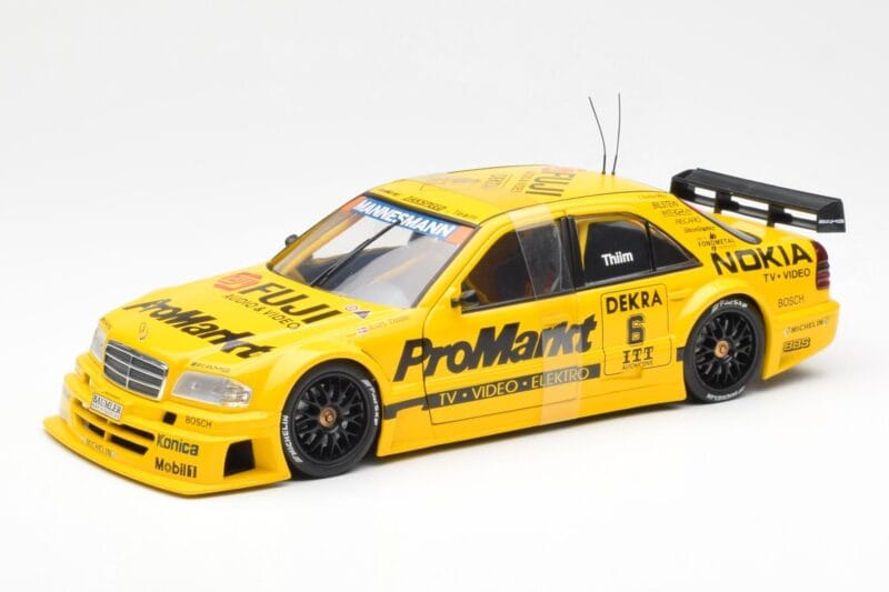 Mercedes C-Class W202 #6 Team Zakspeed K. Thiim DTM 1995 UT Models 1:18 180953306 Druckguss