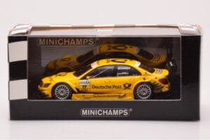 Mercedes C-Class W204 DTM Deutsche Post AMG Mercedes #17 D. Coulthard DTM 2010 Minichamps 1:43 400103817 Druckguss — Bild 4 von 4