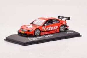 Mercedes C-Class W204 DTM Stern AMG Mercedes #17 M. Lauda DTM 2009 Minichamps 1:43 400093817 Druckguss — Bild 2 von 4