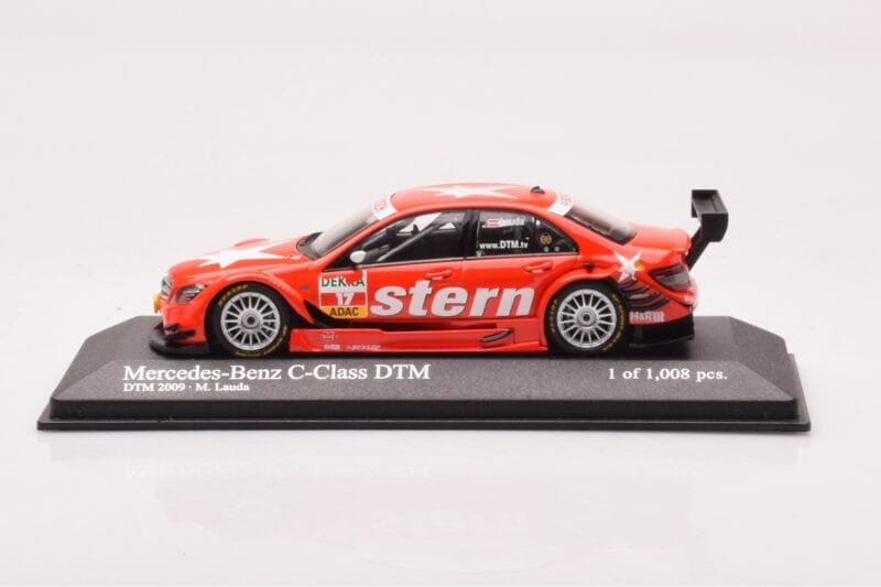 Mercedes C-Class W204 DTM Stern AMG Mercedes #17 M. Lauda DTM 2009 Minichamps 1:43 400093817 Druckguss