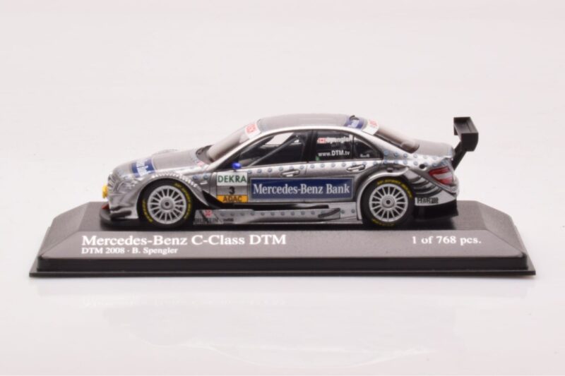 Mercedes C-Class W204 DTM Team AMG Mercedes #3 B. Spengler DTM 2008 Minichamps 1:43 400083803 Druckguss