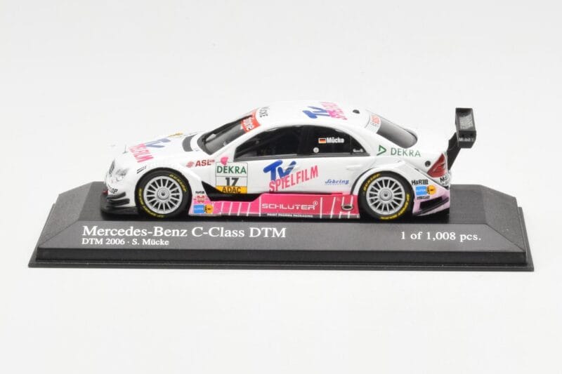 Mercedes C-Class W204 #17 Team Mucke S. Mucke DTM 2006 Minichamps 1:43 400063517 Druckguss