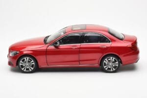 Mercedes C-Class W205 Rot Metallic Asia Exclusive Norev 1:18 183835 Druckguss — Bild 4 von 8