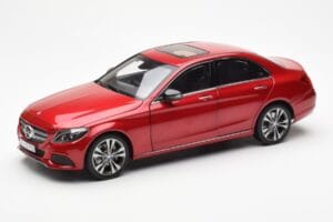 Mercedes C-Class W205 Rot Metallic Asia Exclusive Norev 1:18 183835 Druckguss