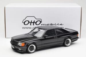 Mercedes 560 SEC C126 AMG Widebody Schwarz Otto 1:18 OT187 Resin — Bild 6 von 6