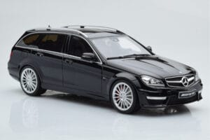 Mercedes C63 AMG S204 T-Modell Schwarz GT Spirit 1:18 GT760 Resin — Bild 4 von 6